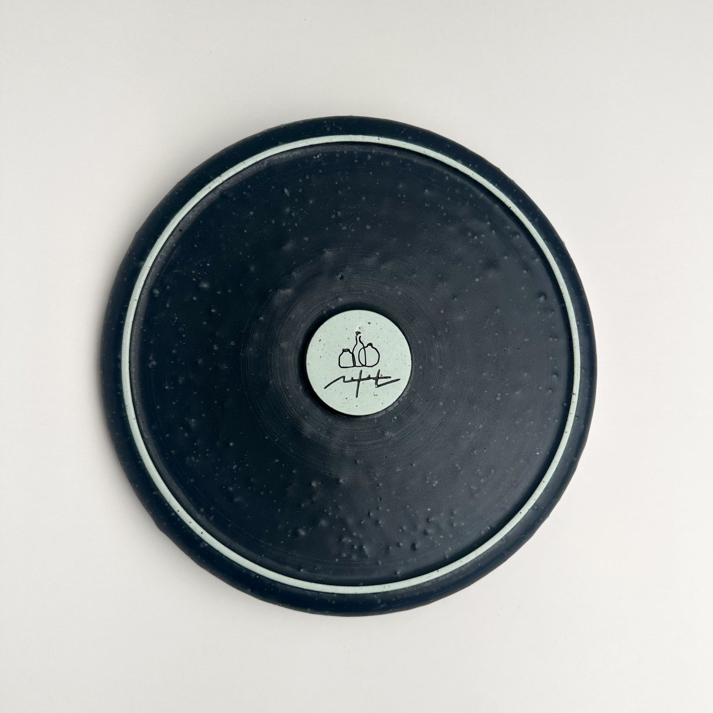 Baby Blue Incense Plate