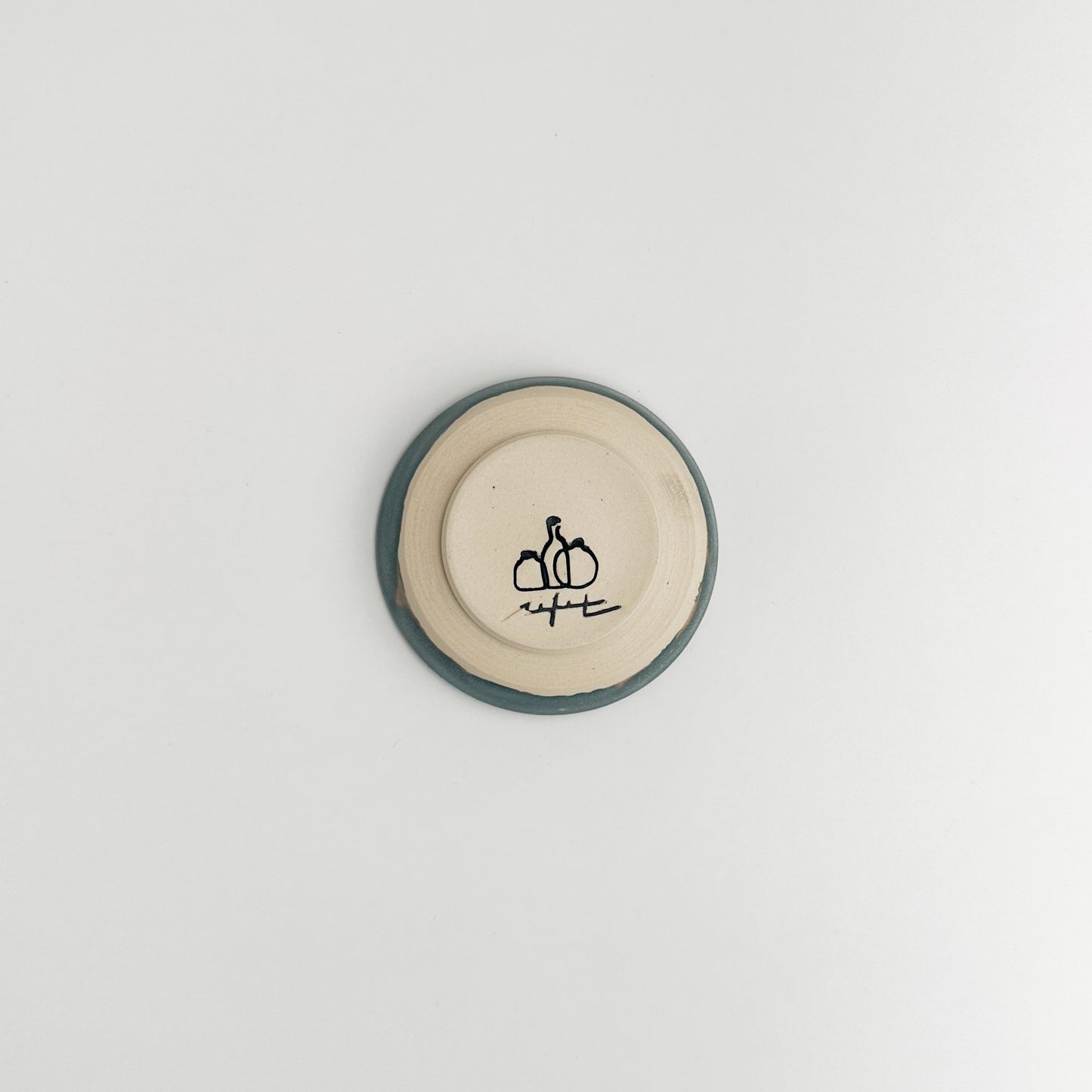 Blue Tiny Incense Plate