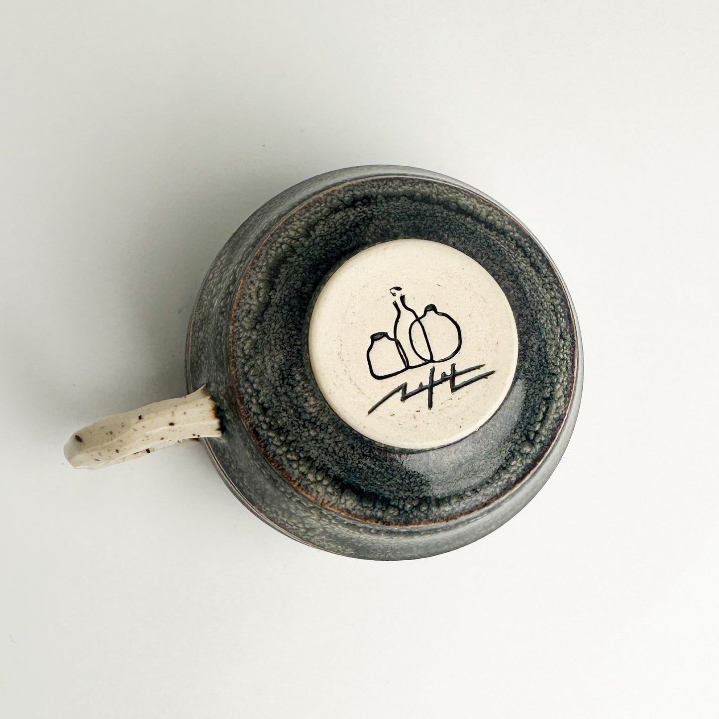 Dark Blue Grey Coffee Mug