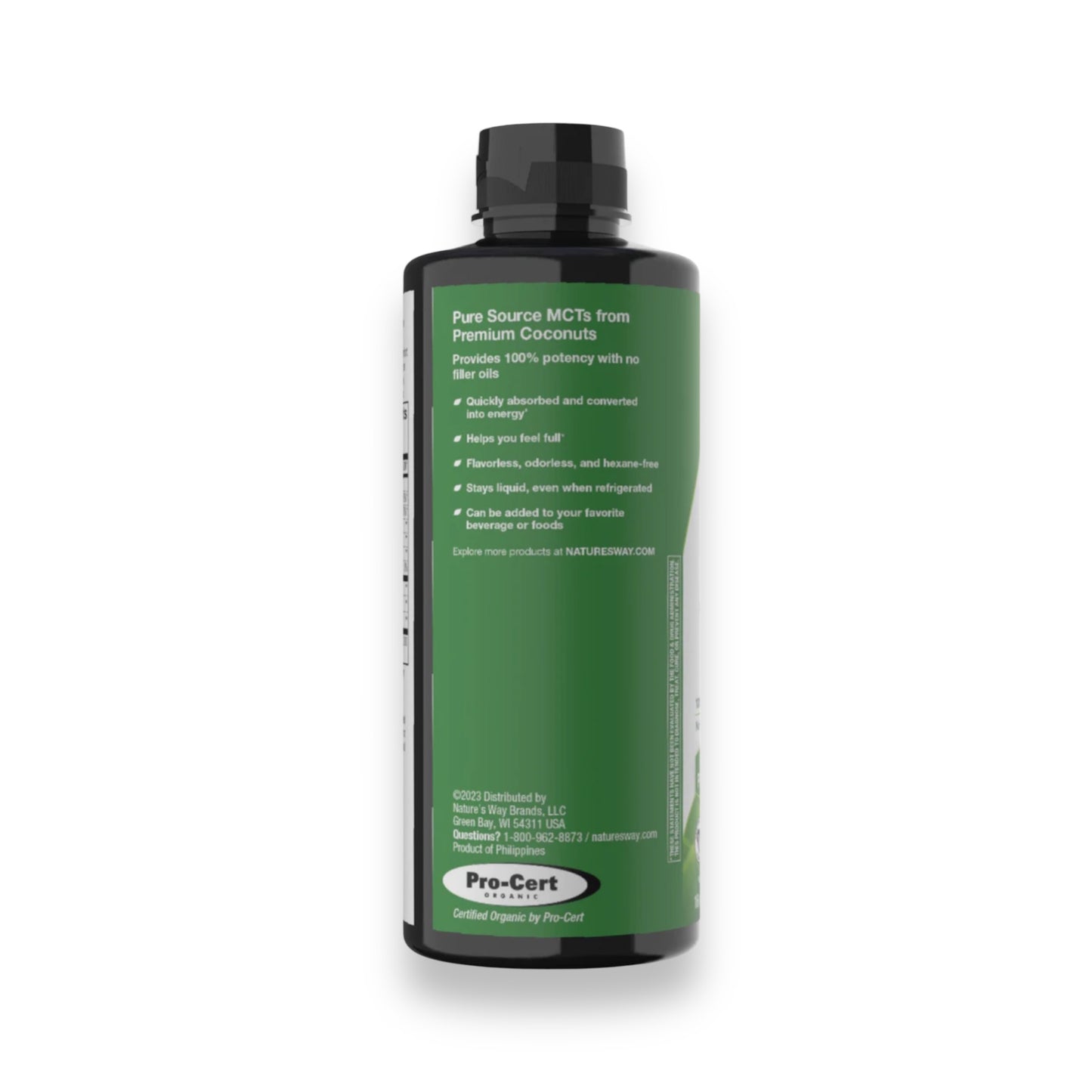 Nature’s Way Organic MCT Oil 16oz