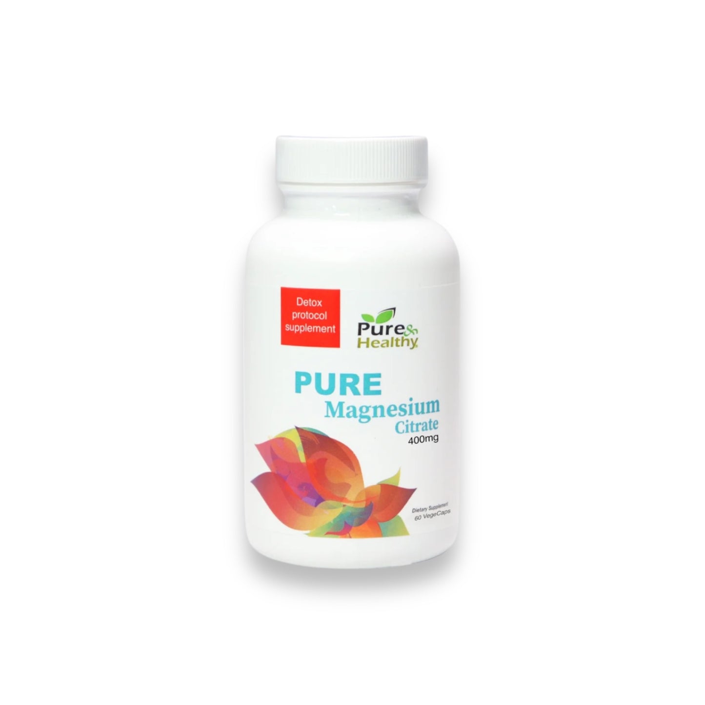 Pure & Healthy Magnesium Citrate 400mg 60caps
