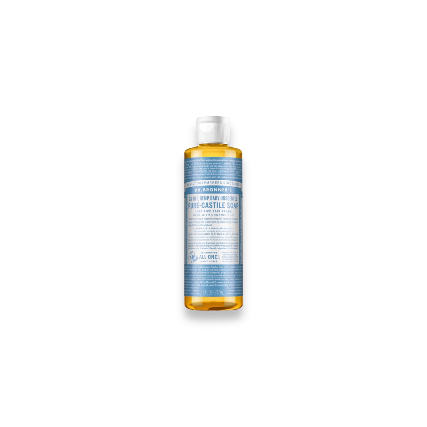 Dr. Bronner's Hemp Baby Unscented 8oz