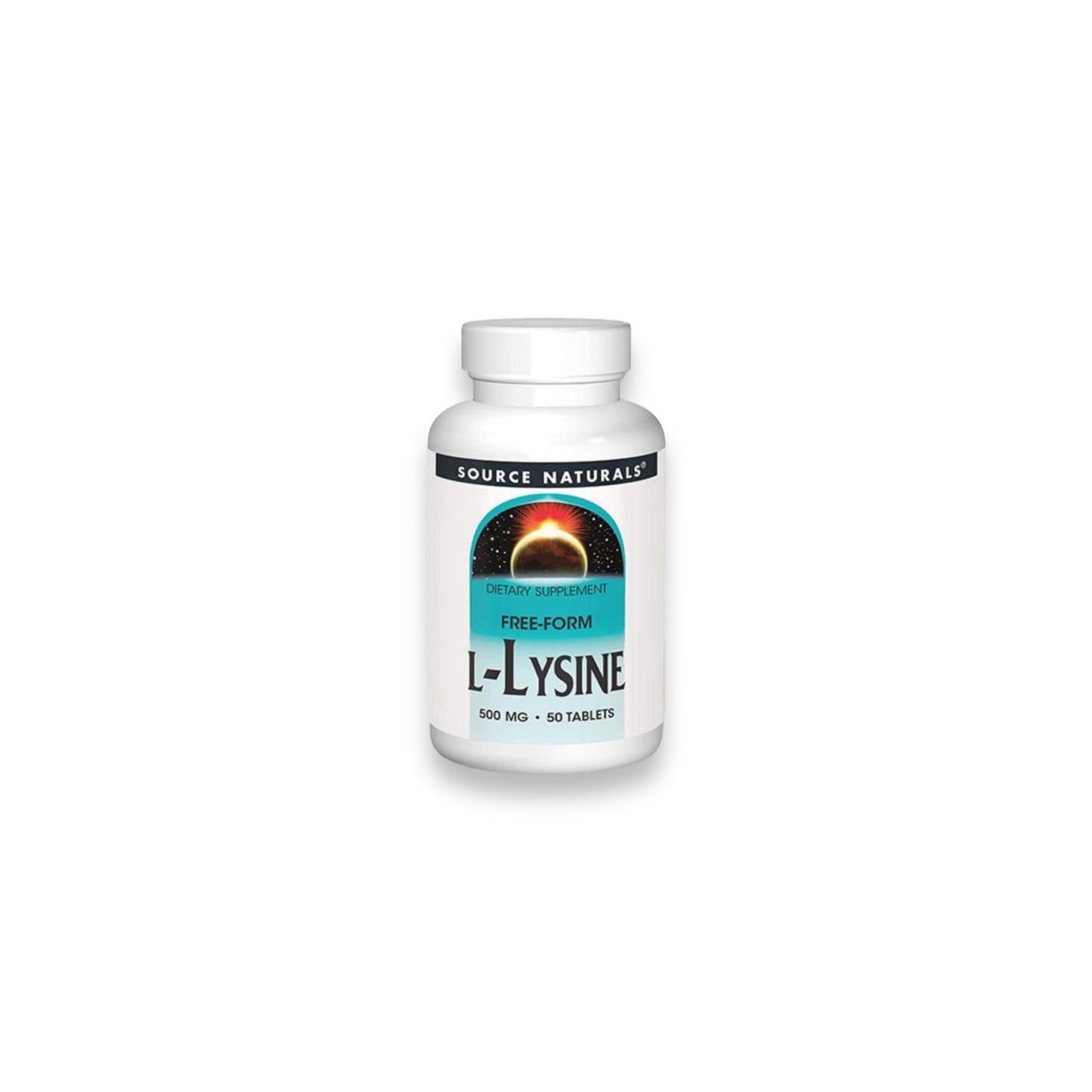 Source Naturals L Lysine 500mg 50 tabs
