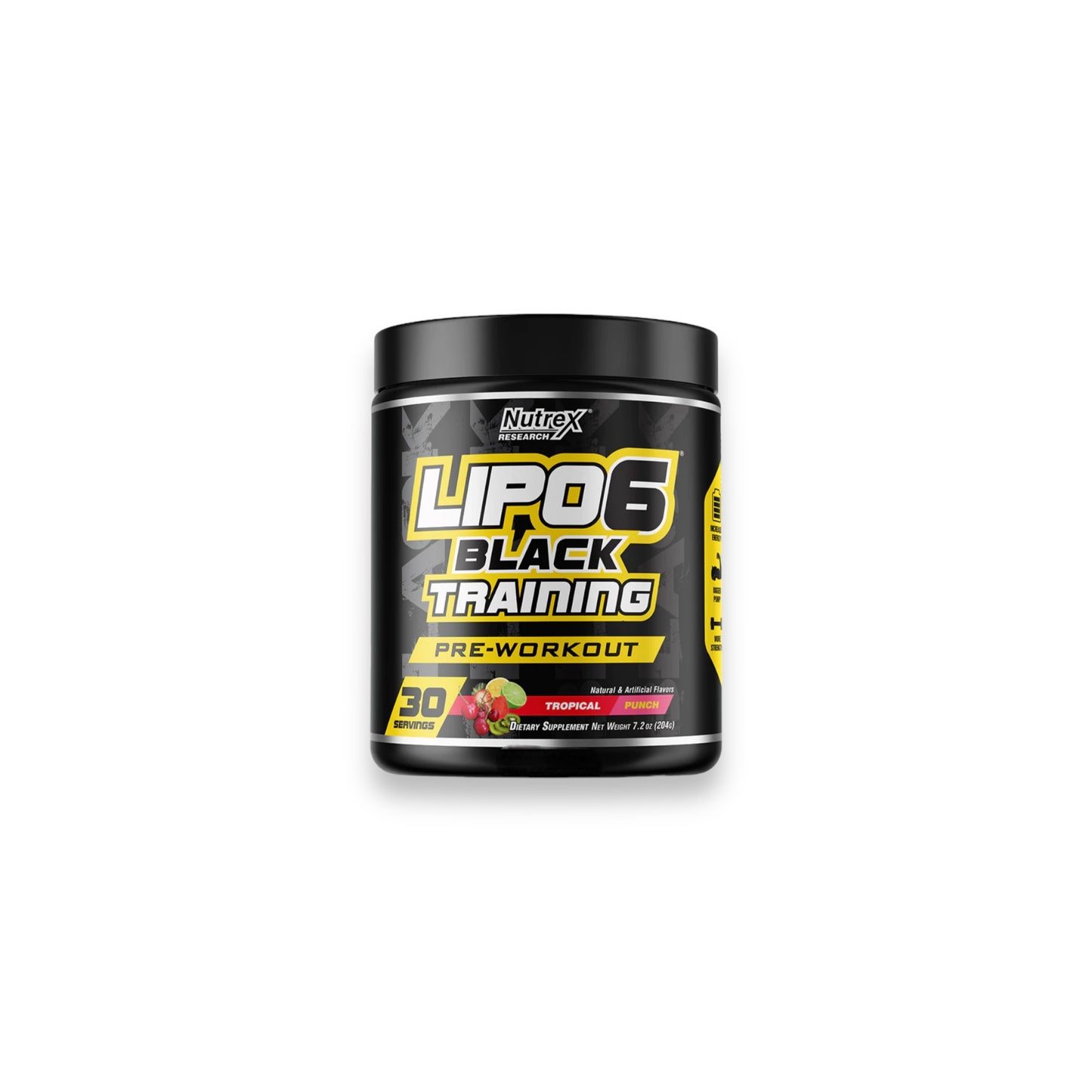 Nutrex Lipo 6 Black Training Pre-Workout Tropical Punch