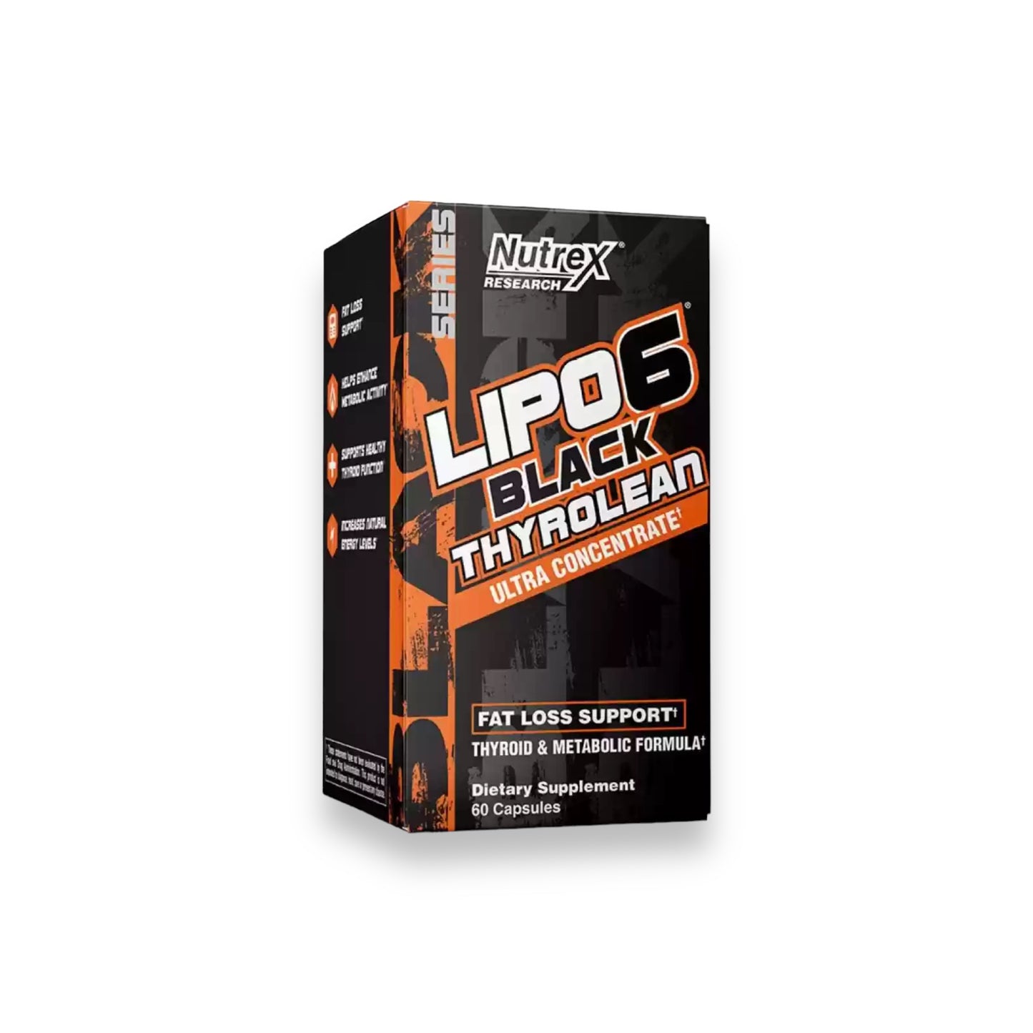 Nutrex Lipo-6 Black Thyrolean 60 Caps