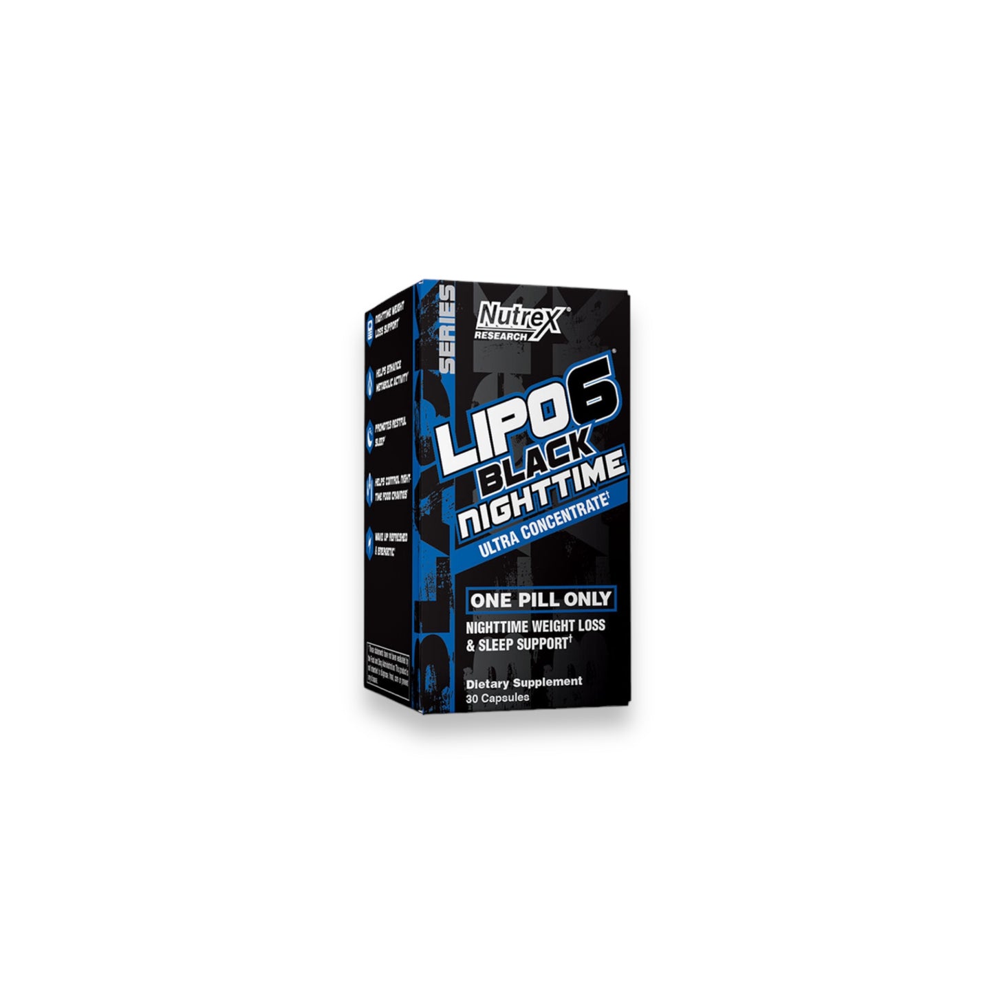 Nutrex Lipo-6 Black NightTime 30 Caps