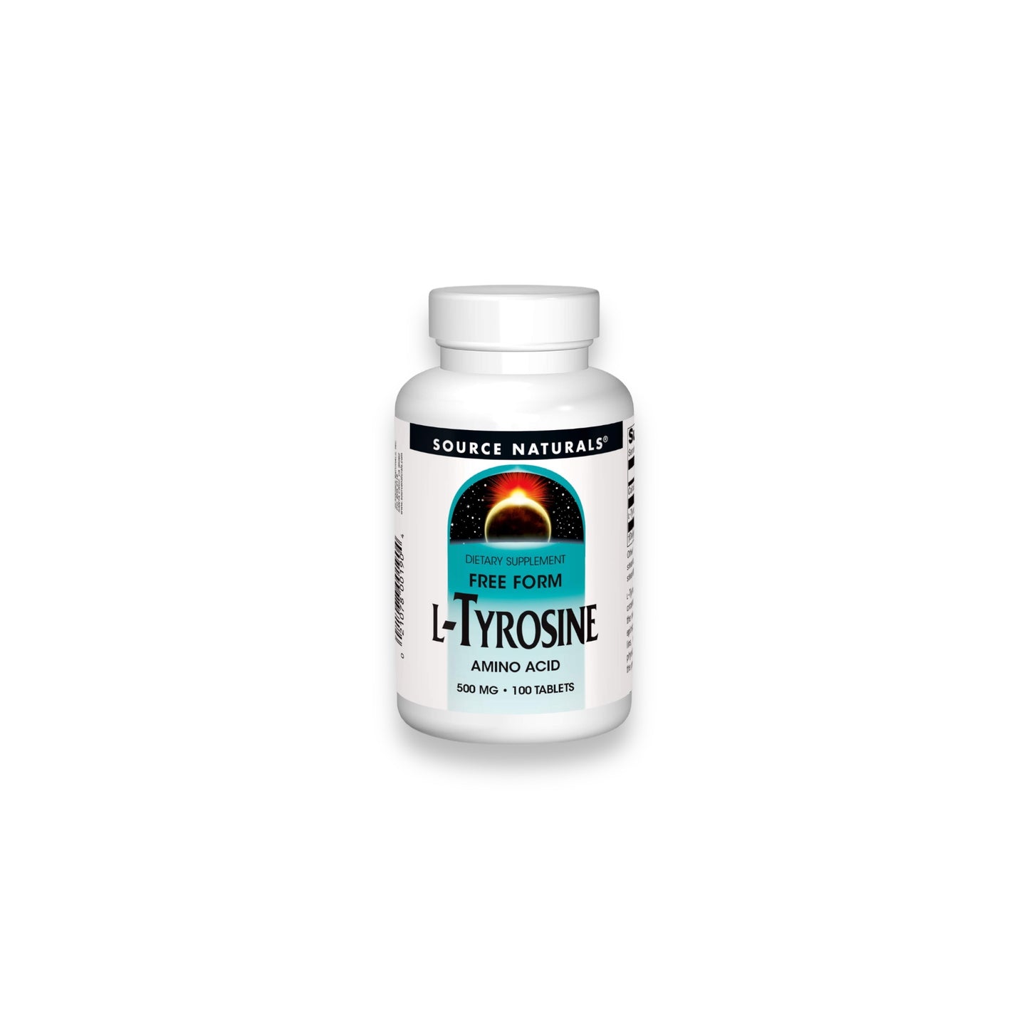 Source Naturals L Tyrosine 500mg 100 tabs