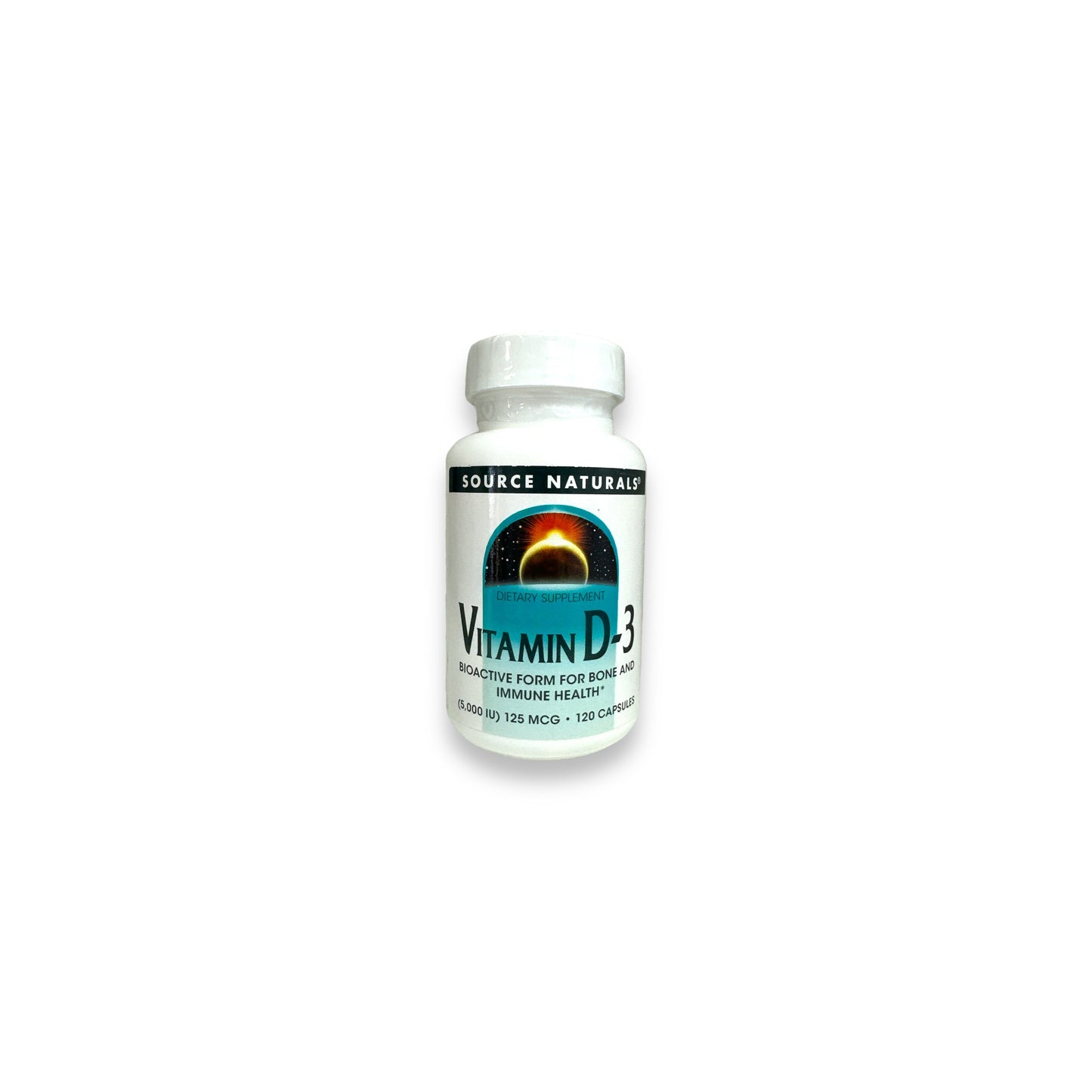 Source Naturals Vitamin D-3 5,000IU 120caps