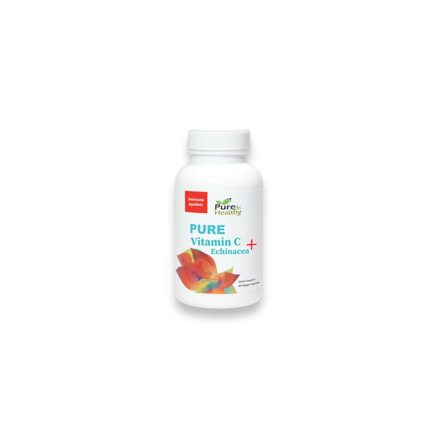 Pure & Healthy Vitamin C + Echinacea 60caps