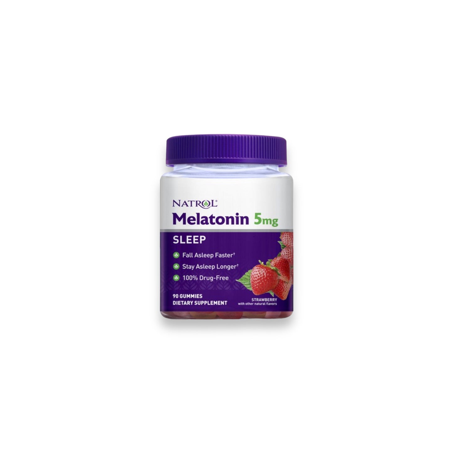 Natrol Melatonin 5mg 90 Strawberry Gummies