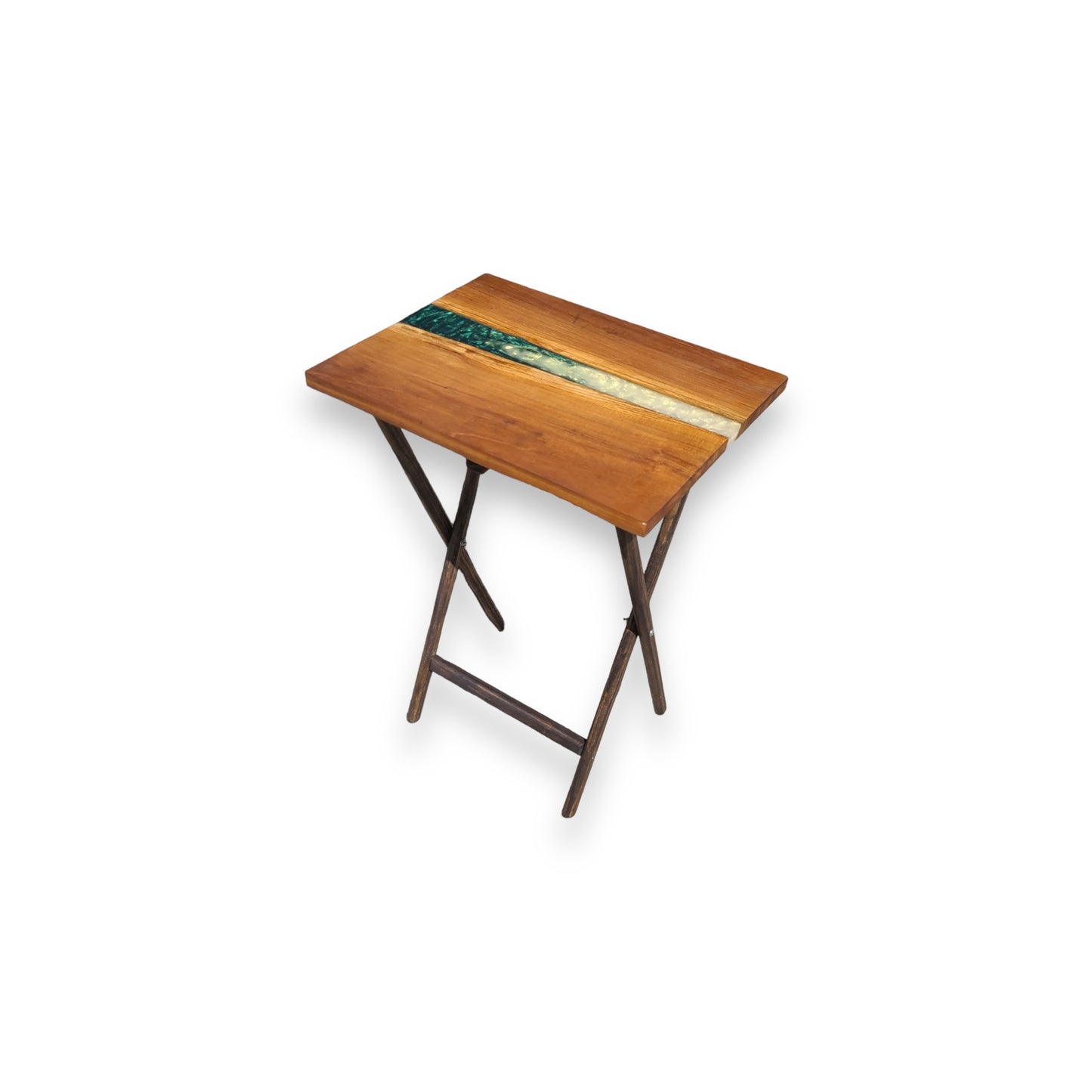 By Rocafort Wood and Epoxy Snack Table
