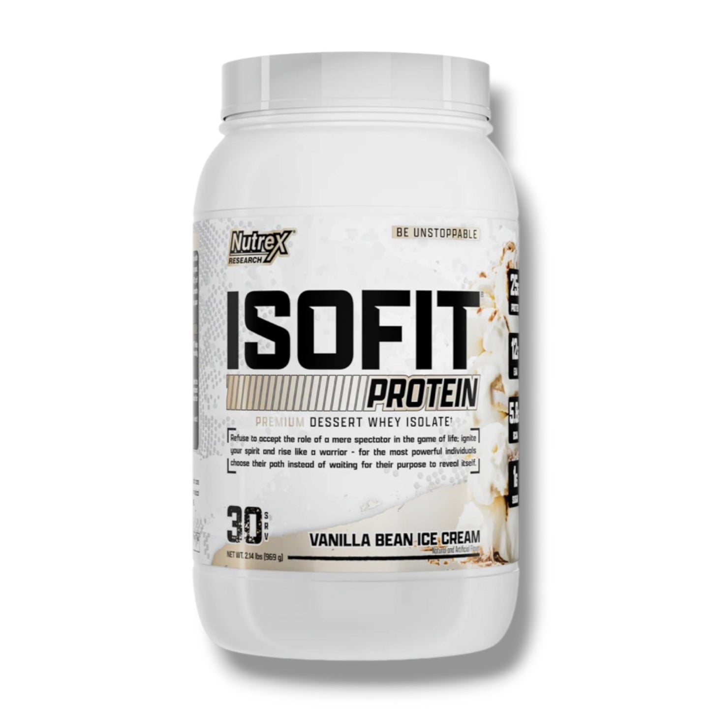 Nutrex Research Iso Fit Vanilla Bean Ice Cream