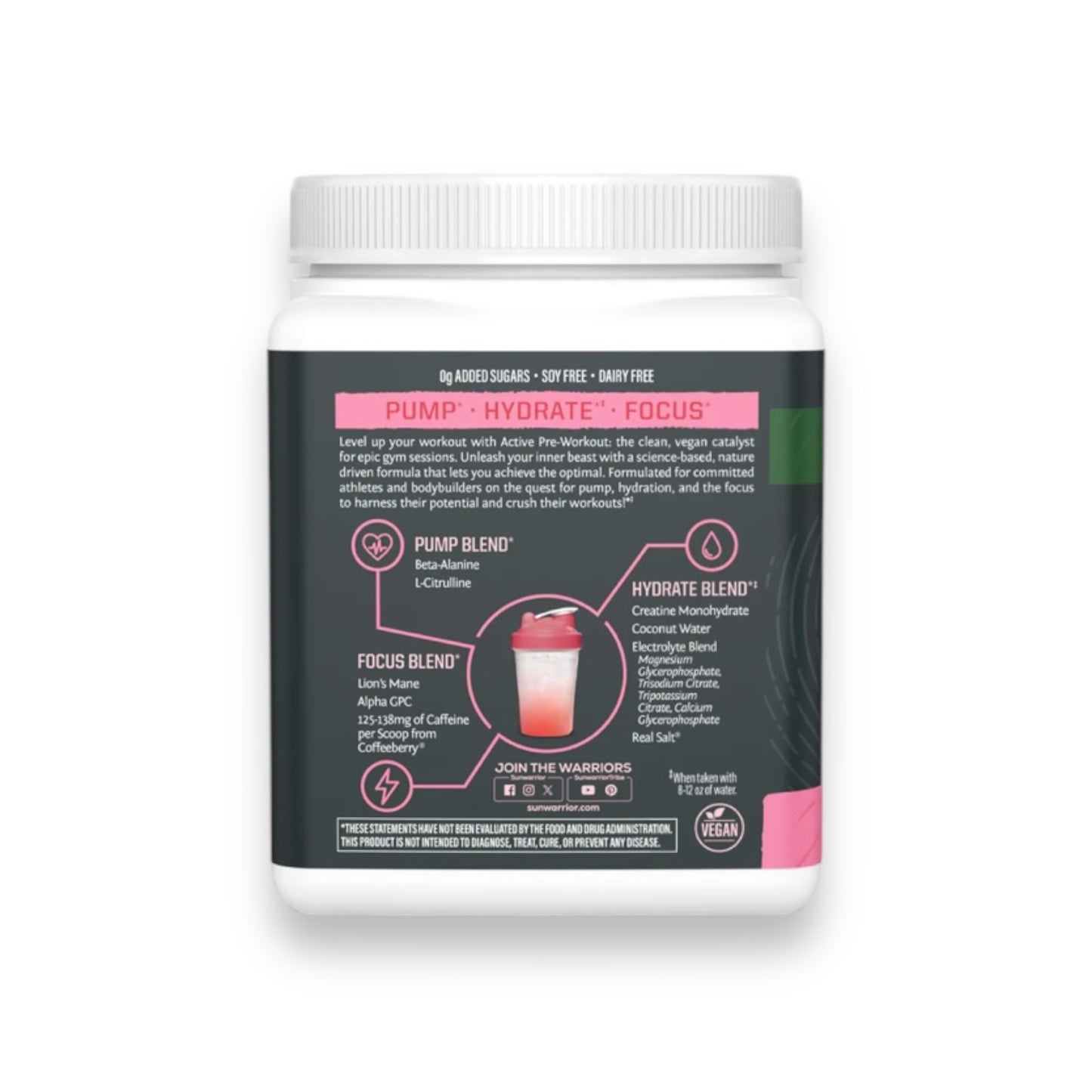 Sunwarrior Active Pre Workout - Watermelon