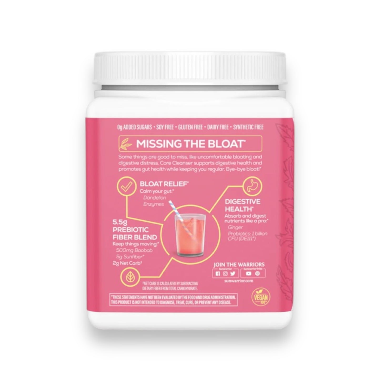 Sunwarrior Core Cleanser - Strawberry Cooler