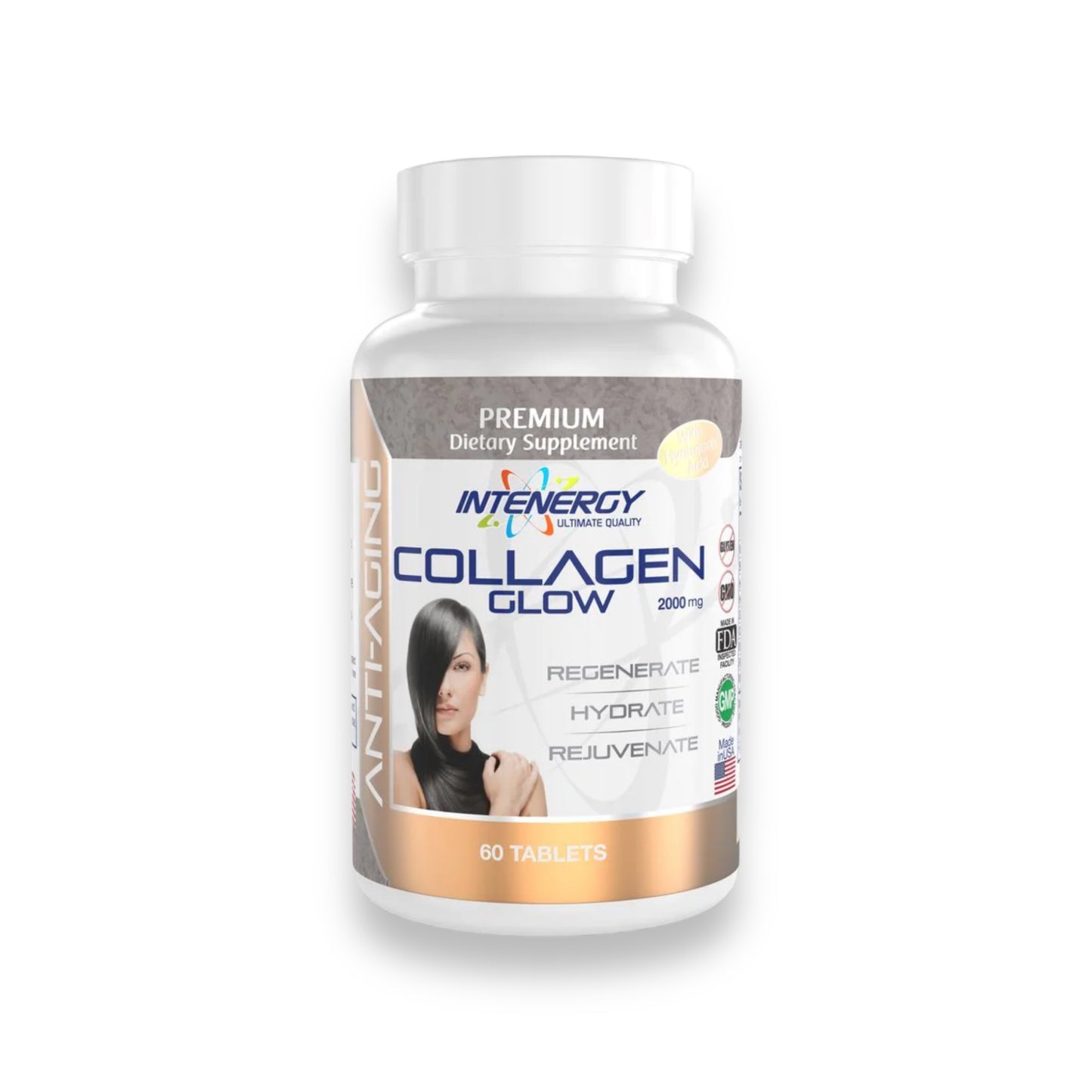 Intenergy Pure Hydrolyzed Marine Collagen Glow 60tabs