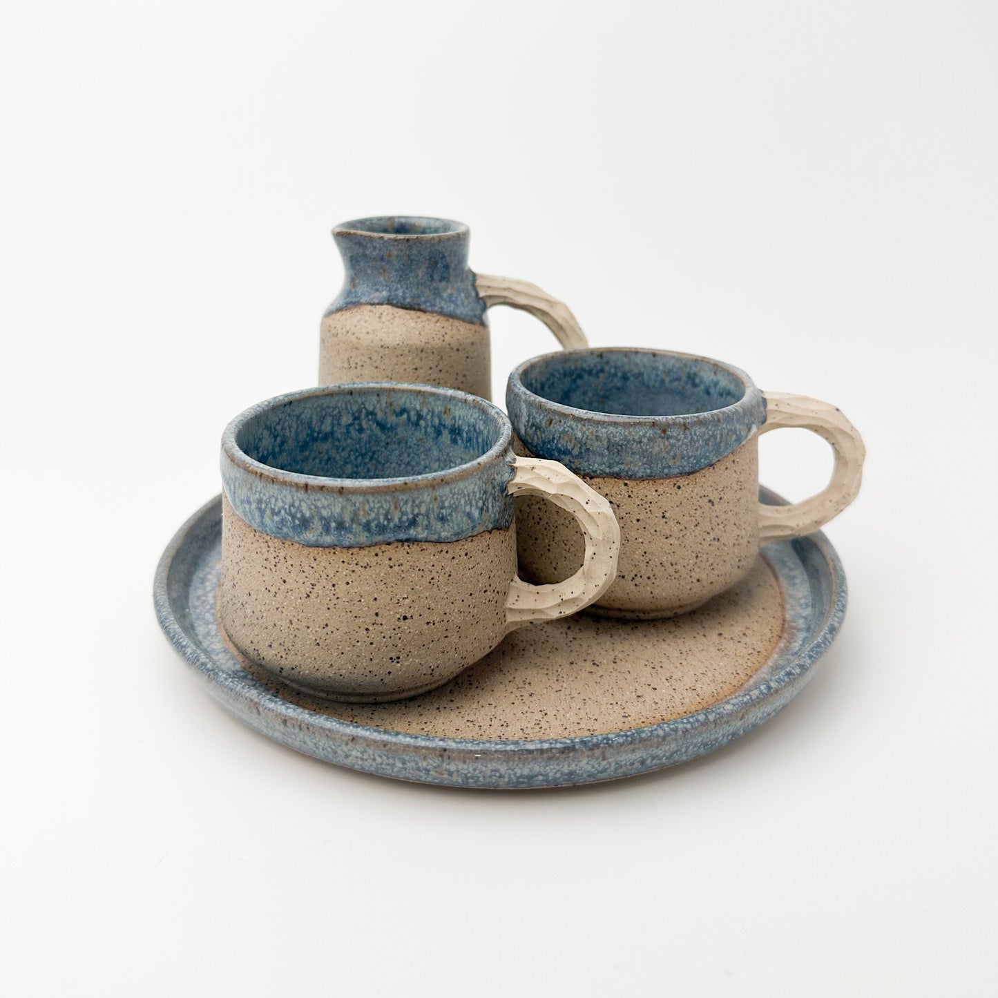 Stone Blue Espresso Set