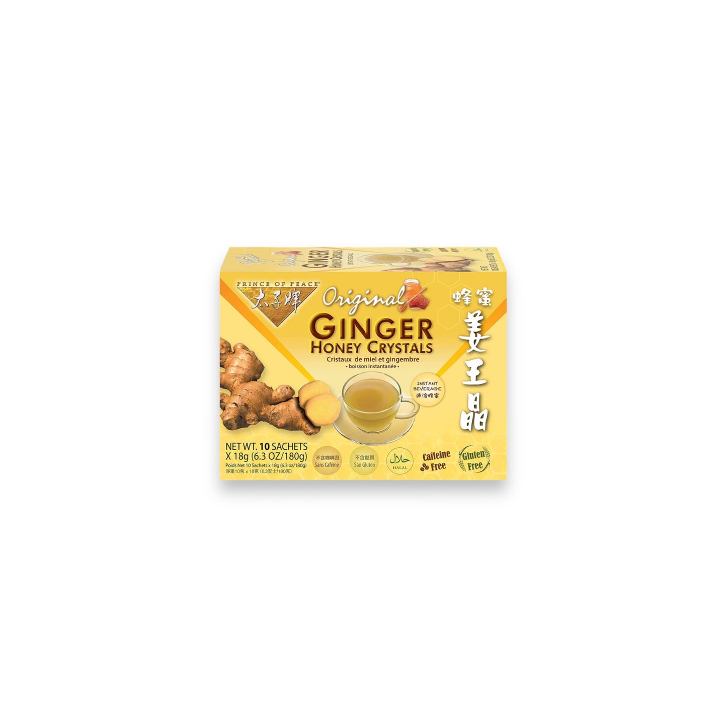 Ginger Honey Crystals Original 10 Sachets