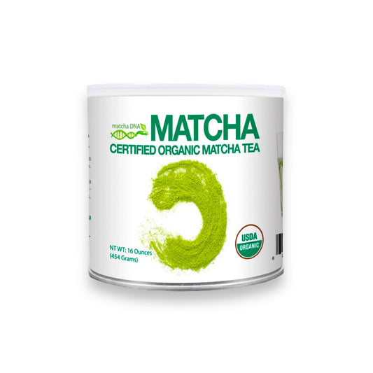 MATCHA DNA Certified Organic Matcha Green Tea Powder 16oz