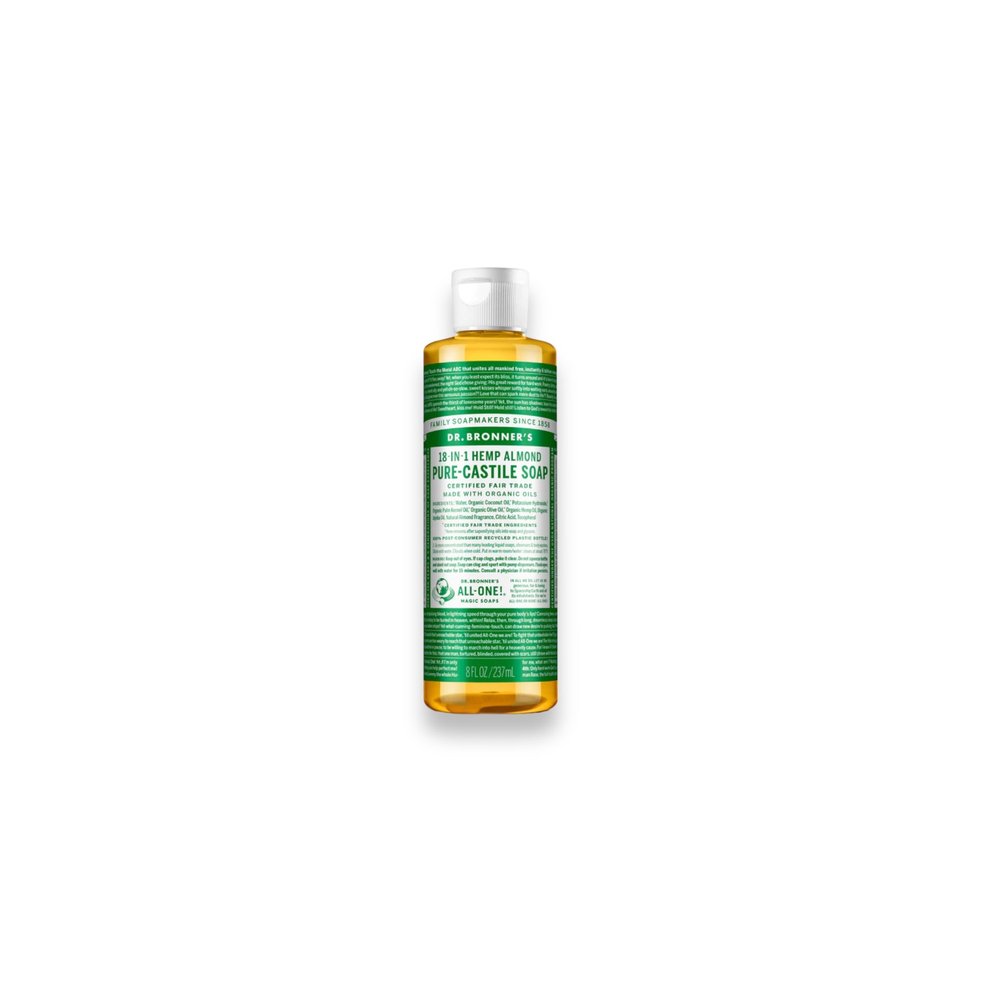 Dr. Bronner's Hemp Almond 8oz