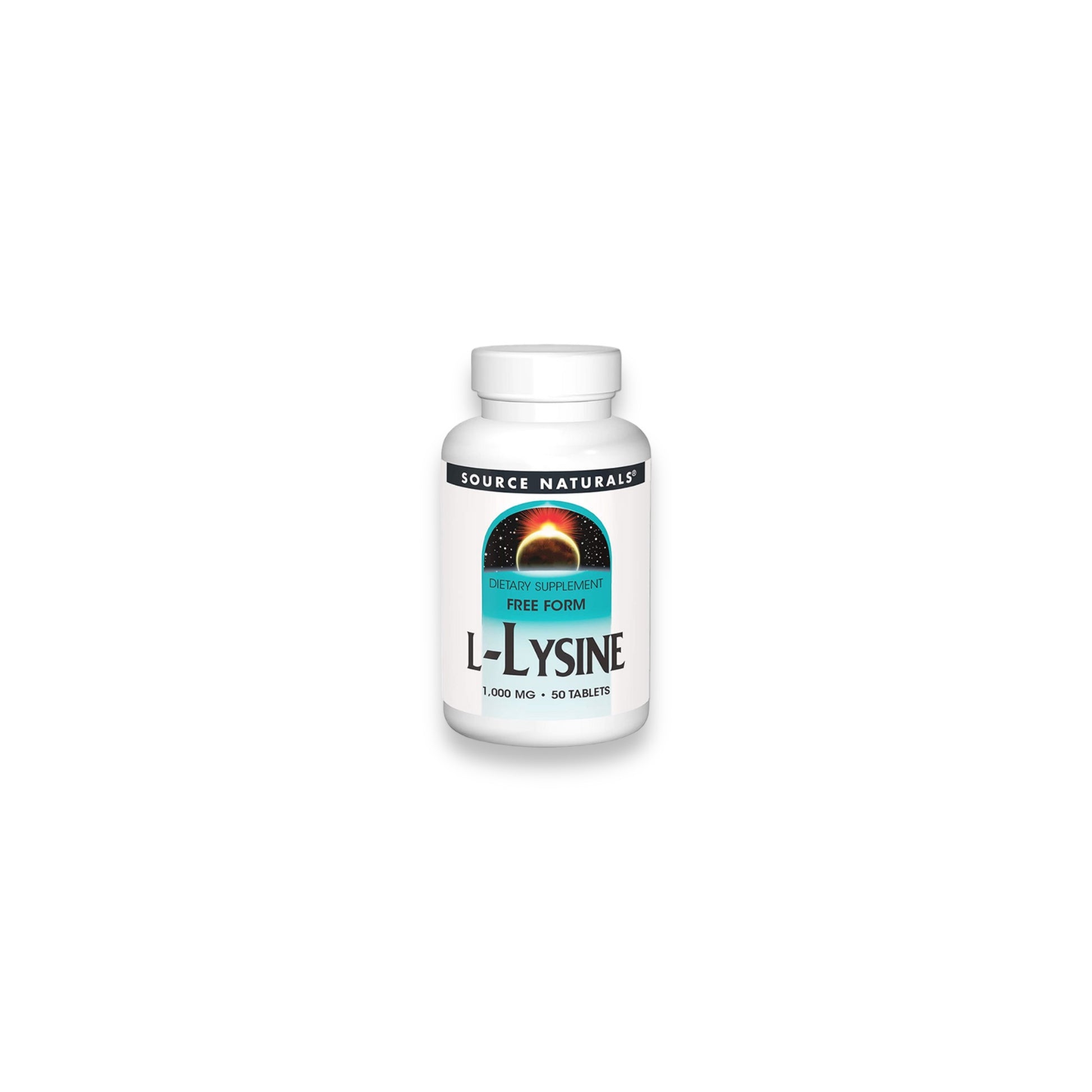 Source Naturals L lysine 1,000mg 50 tabs