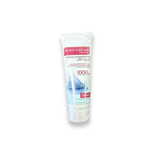 Body Cream Solutions Progesterone 1000mg