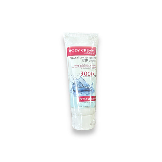 Body Cream Solutions Progesterone 3000mg