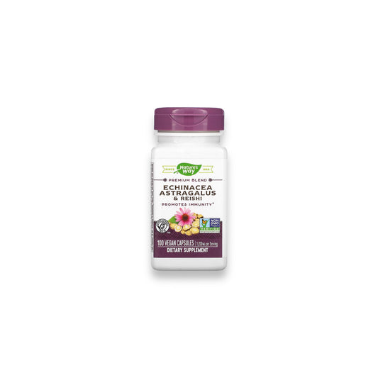 Nature's Way Echinacea Astragalus & Reishi 100caps