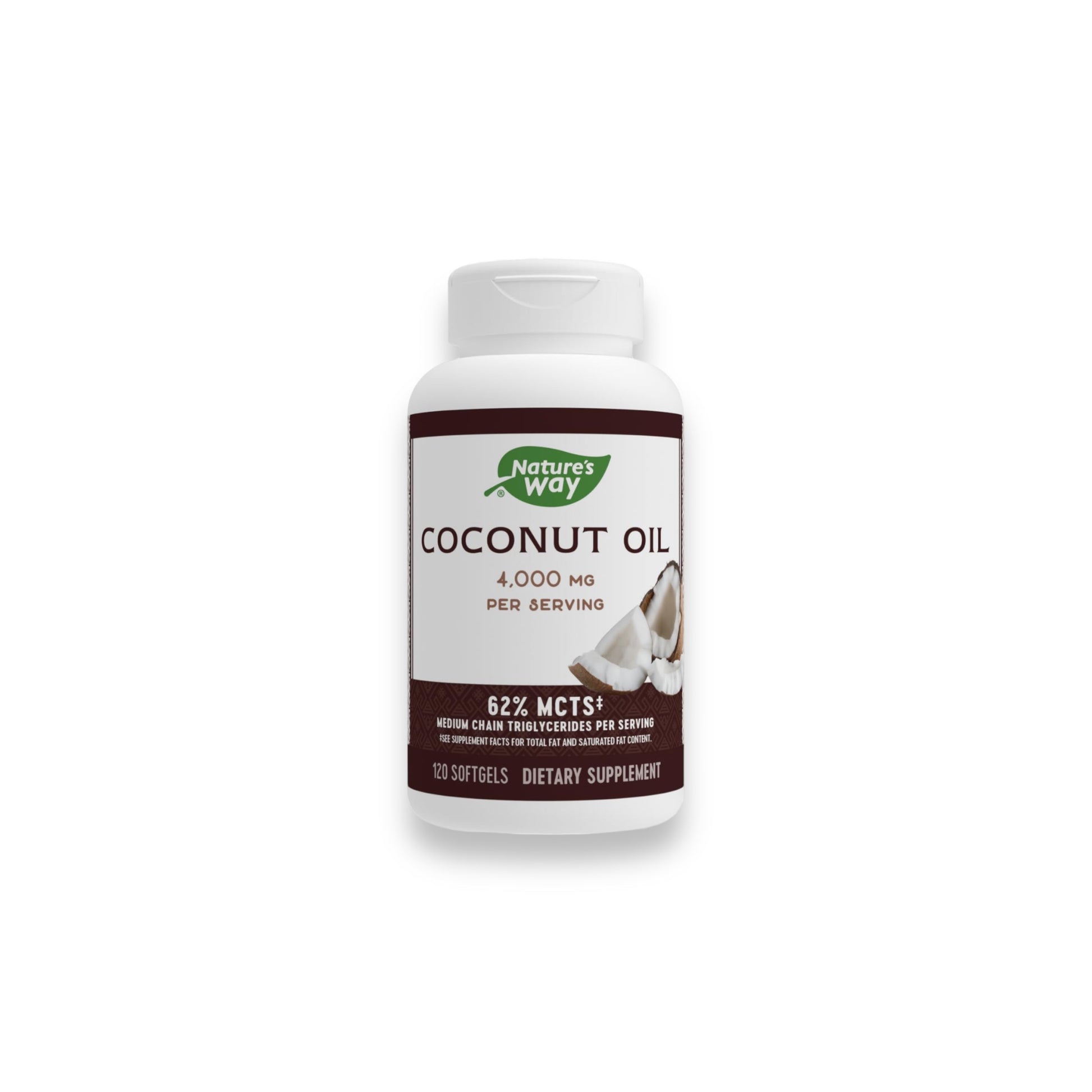 Nature’s Way Coconut Oil 120soft