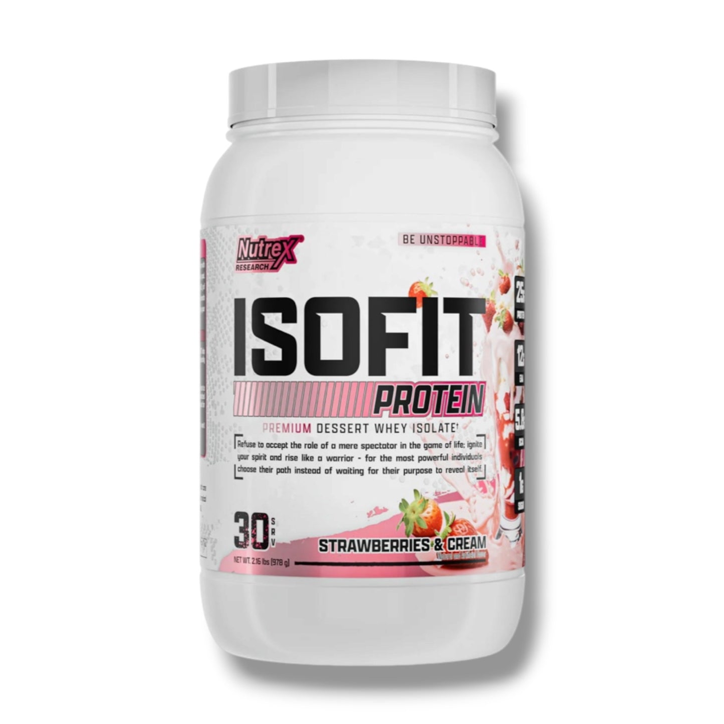 Nutrex Research Iso Fit Strawberry & Cream