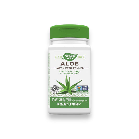 Nature’s Way Aloe Latex with Fennel 100caps