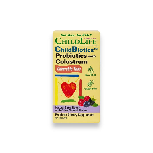 ChildLife ChildBiotics Probiotics with Colostrum 92tab